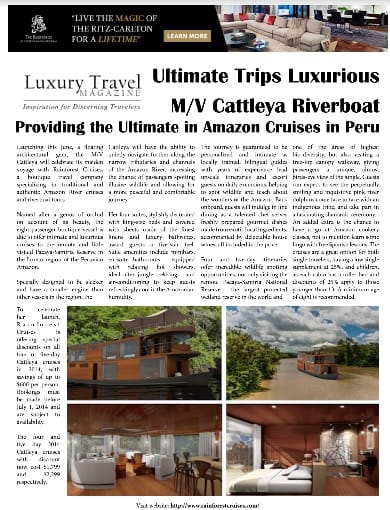 Luxury Travel Magazine